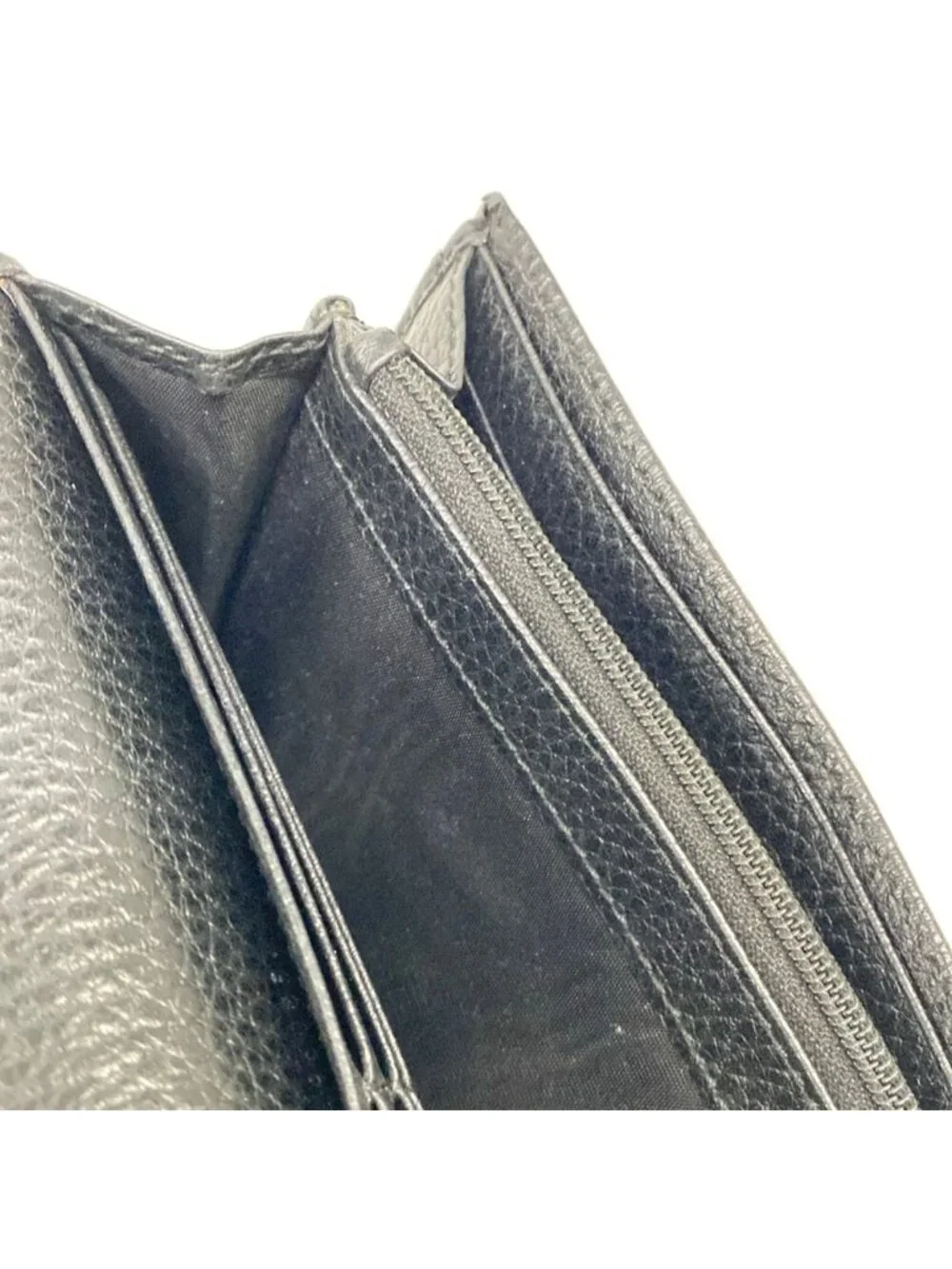 ★SOLD★ Gucci Wallet GG Marmont Black Leather - Picture 8 of 8